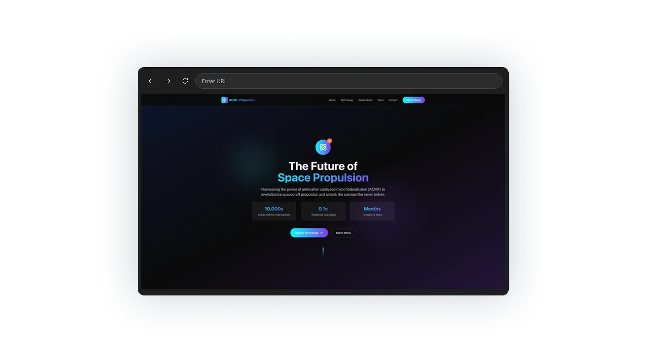Beautiful React Website