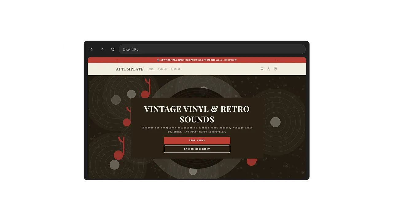 Shopify Theme Template