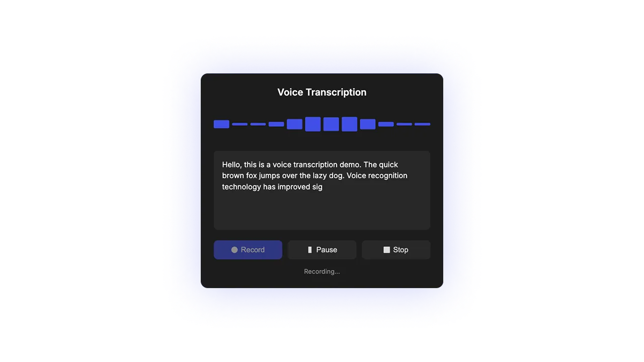 Local speech-to-text with OpenWhisper